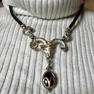 Barbara Bixby Aries pendant necklace